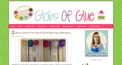 Desktop Screenshot of globsofglue.com